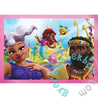 Clementoni  4 az 1-ben puzzle (12,16,20,24 db-os) - Disney Junior - Ariel (21533)