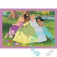 Clementoni  4 az 1-ben Szuper színes puzzle (12,16,20,24 db-os) - Disney Hercegnők (21746)
