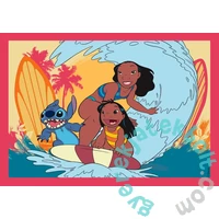 Clementoni  4 az 1-ben Szuper színes puzzle (12,16,20,24 db-os) - Stitch (21745)