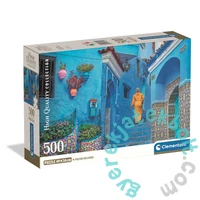 Clementoni 500 db-os puzzle - Blue Street Of Chefchaouen (35621)