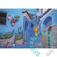 Clementoni 500 db-os puzzle - Blue Street Of Chefchaouen (35621)