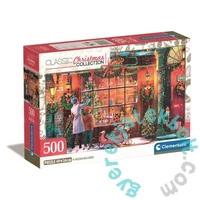 Clementoni 500 db-os puzzle - Classic Christmas Collection - Régi játékbolt (35567)