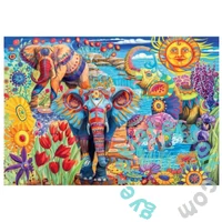 Clementoni 500 db-os Compact puzzle - High Quality Collection - Elephants (35578)