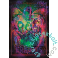 Clementoni 520 db-os puzzle kerettel - Stranger Things - Upside Down RGB LED világítással (35155)