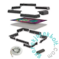 Clementoni 520 db-os puzzle kerettel - Stranger Things - Upside Down RGB LED világítással (35155)