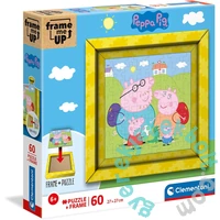 Clementoni 60 db-os puzzle képkerettel - Peppa malac (38809)
