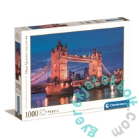 Clementoni 1000 db-os puzzle - High Quality Collection - Éjszakai London Tower Bridge (39674)