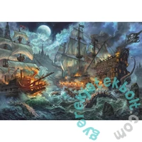 Clementoni 6000 db-os puzzle - High Quality Collection - Pirates Battle (36530)
