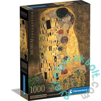 Clementoni 1000 db-os puzzle Museum Collection - Klimt - A csók (39790)