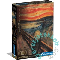 Clementoni 1000 db-os puzzle Museum Collection - Munch - A sikoly (39791)