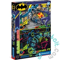 Clementoni 104 db-os Fluoreszkáló puzzle - Batman (27175)