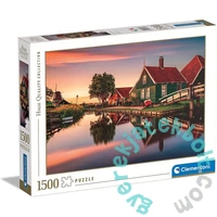 Clementoni 1500 db-os puzzle - Zaanse Schans, Hollandia (31696)