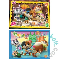 Clementoni 2 x 20 db-os puzzle - 44 csacska macska - Meow! (24758)