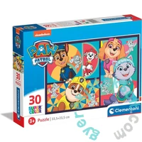 Clementoni 30 db-os Szuper Színes puzzle - Mancs őrjárat (20275)