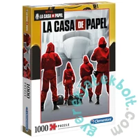 Clementoni 1000 db-os puzzle - A nagy pénzrablás - Money Heist (39532)