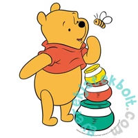 Clementoni 4 az 1-ben Bébi sziluett puzzle (3,6,9,12 db-os) - Micimackó (20820)