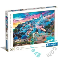 Clementoni 500 db-os puzzle - Kilátás Santorini szigetén (35149)