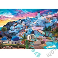 Clementoni 500 db-os puzzle - Kilátás Santorini szigetén (35149)