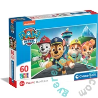 Clementoni 60 db-os Szuper színes puzzle - Mancs őrjárat (26114)