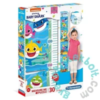 Clementoni 30 db-os puzzle Magasságmérővel - Baby Shark (20340)