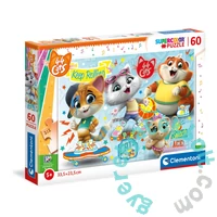 Clementoni 60 db-os puzzle - 44 csacska macska (26063)