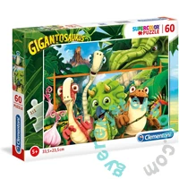 Clementoni 60 db-os Szuper Színes puzzle - Gigantoszaurusz (26996)