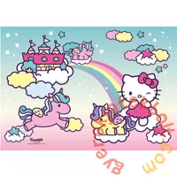 Clementoni 2 x 20 db-os Szuper Színes puzzle - Hello Kitty világa (24765)