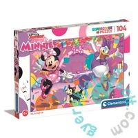 Clementoni 104 db-os Szuper Színes  puzzle - Minnie Mouse és Daisy kacsa (25735)