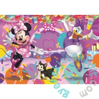 Clementoni 104 db-os Szuper Színes  puzzle - Minnie Mouse és Daisy kacsa (25735)