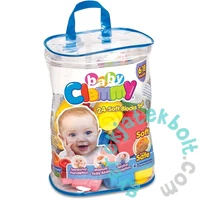 Clemmy Baby Puha kockák 24 db-os építőcsomag (14889)