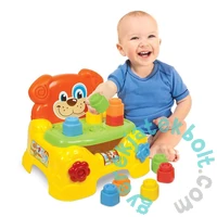Clemmy Baby Kutyusos szék puha építőkockákkal (17114)
