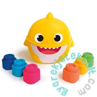 Clemmy Baby Puha kockák - Baby Shark mini tároló 