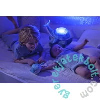 Cloud b Baba zenélő plüss Tranquil projektoros éjjeli fénnyel - Bálna (CLTT-7901-WB)