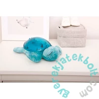 Cloud b Baba zenélő plüss Tranquil projektoros éjjeli fénnyel - Teknős (CLTT-9001-AQ)