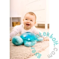 Cloud b Baba zenélő plüss Tranquil projektoros éjjeli fénnyel - Teknős (CLTT-9001-AQ)