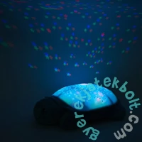 Cloud b Baba zenélő plüss projektoros éjjeli fénnyel - Teknős (CLTT-7323-T2)