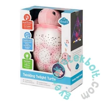 Cloud b Baba zenélő plüss projektoros éjjeli fénnyel - Teknős (CLTT-7323-T2P)