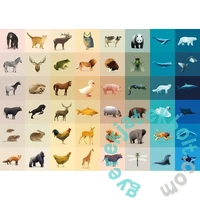 Cloudberries 1000 db-os puzzle - Fauna