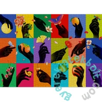 Cloudberries 1000 db-os puzzle - Hands