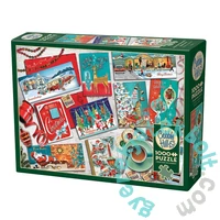 Cobble Hill 1000 db-os puzzle - Mid Mod Seasons Greetings (40217)