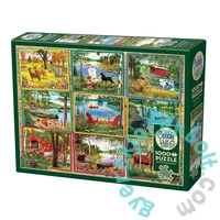 Cobble Hill 1000 db-os puzzle - Postcards from Lake Country (40231)