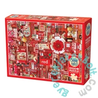 Cobble Hill 1000 db-os puzzle - Red (40056)