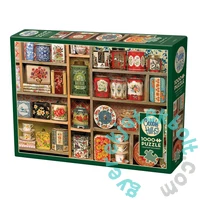 Cobble Hill 1000 db-os puzzle - Vintage Tins (40054)