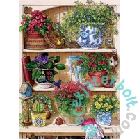 Cobble Hill 500 db-os puzzle - Flower Cupboard (45034)