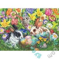 Cobble Hill 350 db-os puzzle - Easter Bunnies (47009)