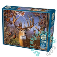 Cobble Hill 500 db-os puzzle - Deer and Pheasant (45055)