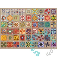 Cobble Hill 1000 db-os puzzle - 50 States Quilt Blocks (40050)