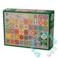 Cobble Hill 1000 db-os puzzle - 50 States Quilt Blocks (40050)