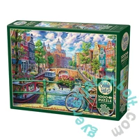 Cobble Hill 1000 db-os puzzle - Amsterdam Canal (40076)