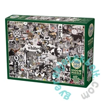 Cobble Hill 1000 db-os puzzle - Black and White: Animals (40043)